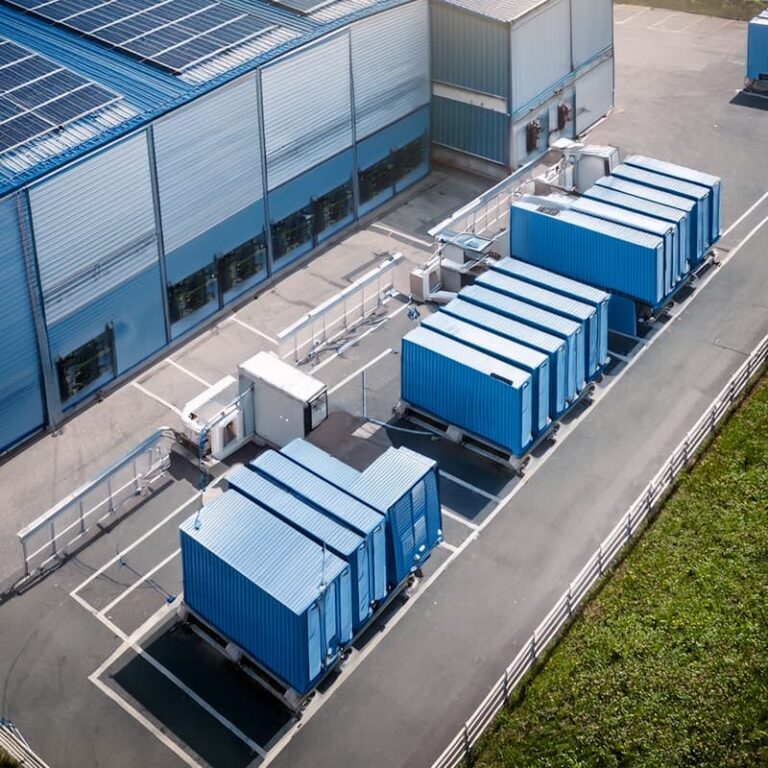 Industrial battery storage solution